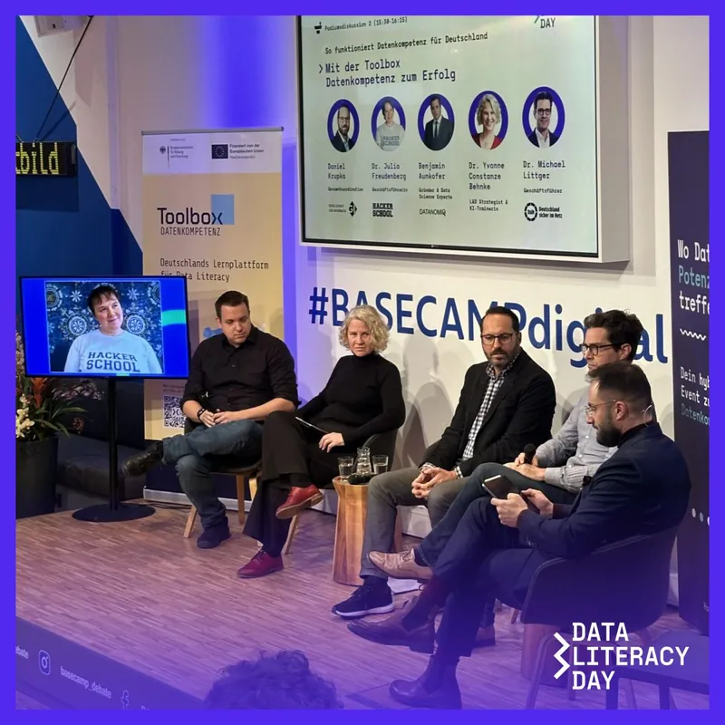 Panel auf dem Data Literacy Day 2023